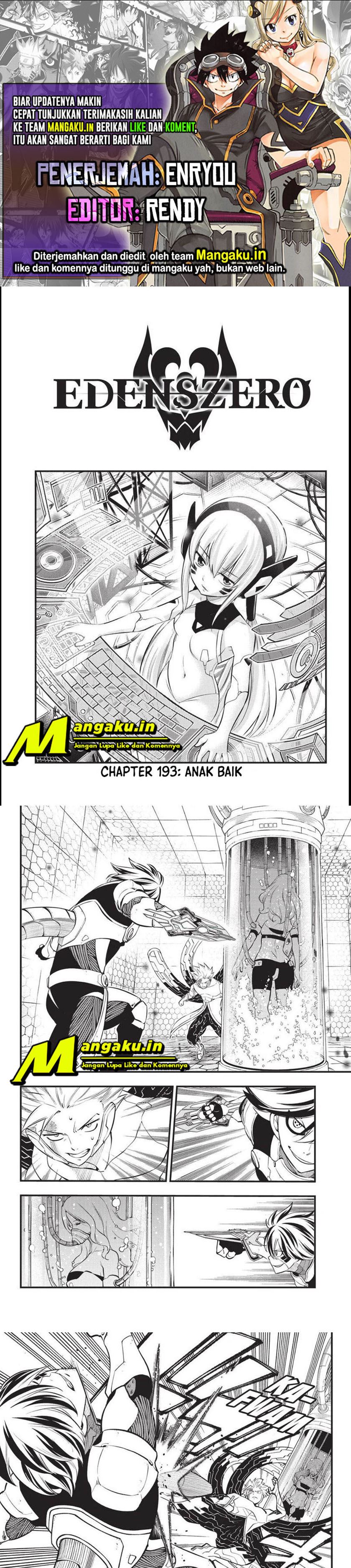 Eden’s Zero Chapter 193
